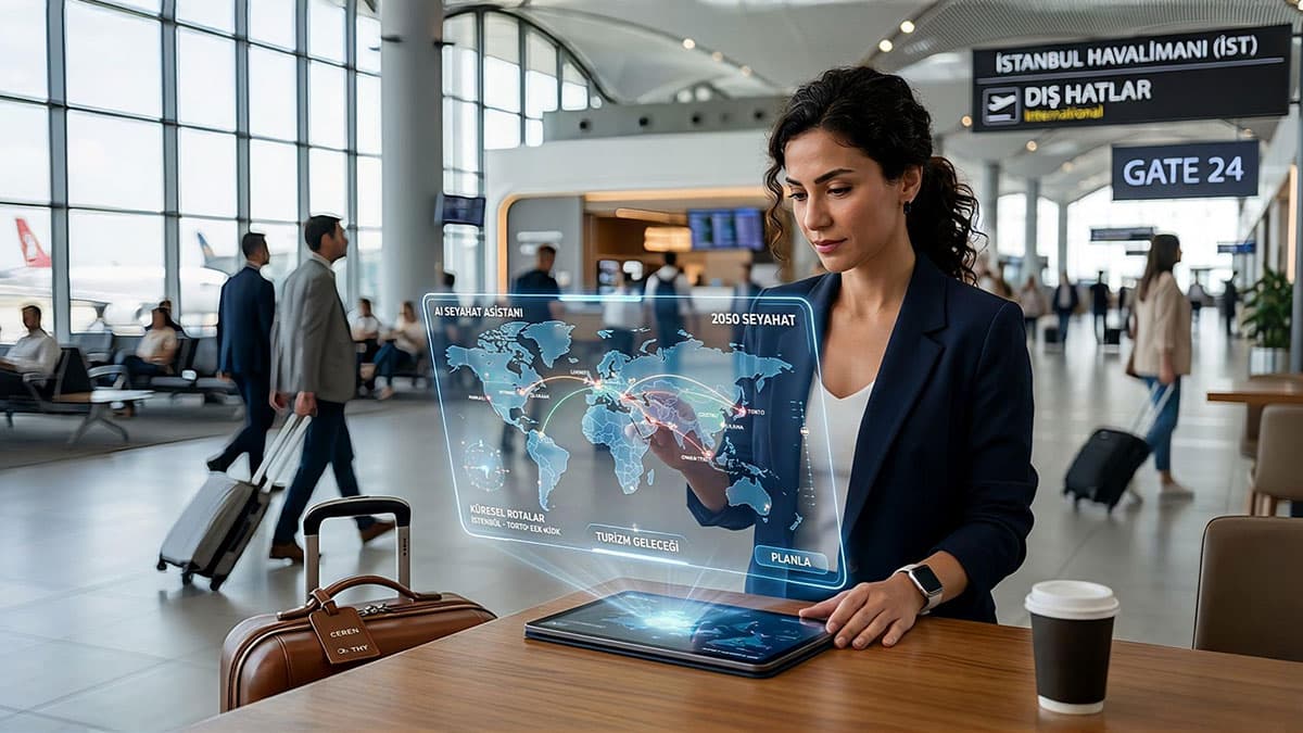 Turizm sektörü 2050'ye kadar yapay zeka ile köklü dönüşüm yaşayacak